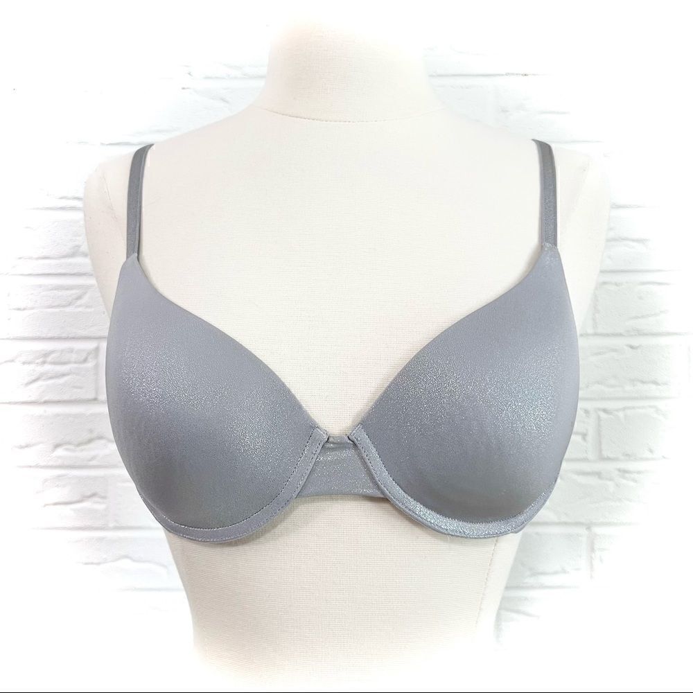 Victoria’s Secret Uplift Semi Demi Shimmer Bra Size 34B